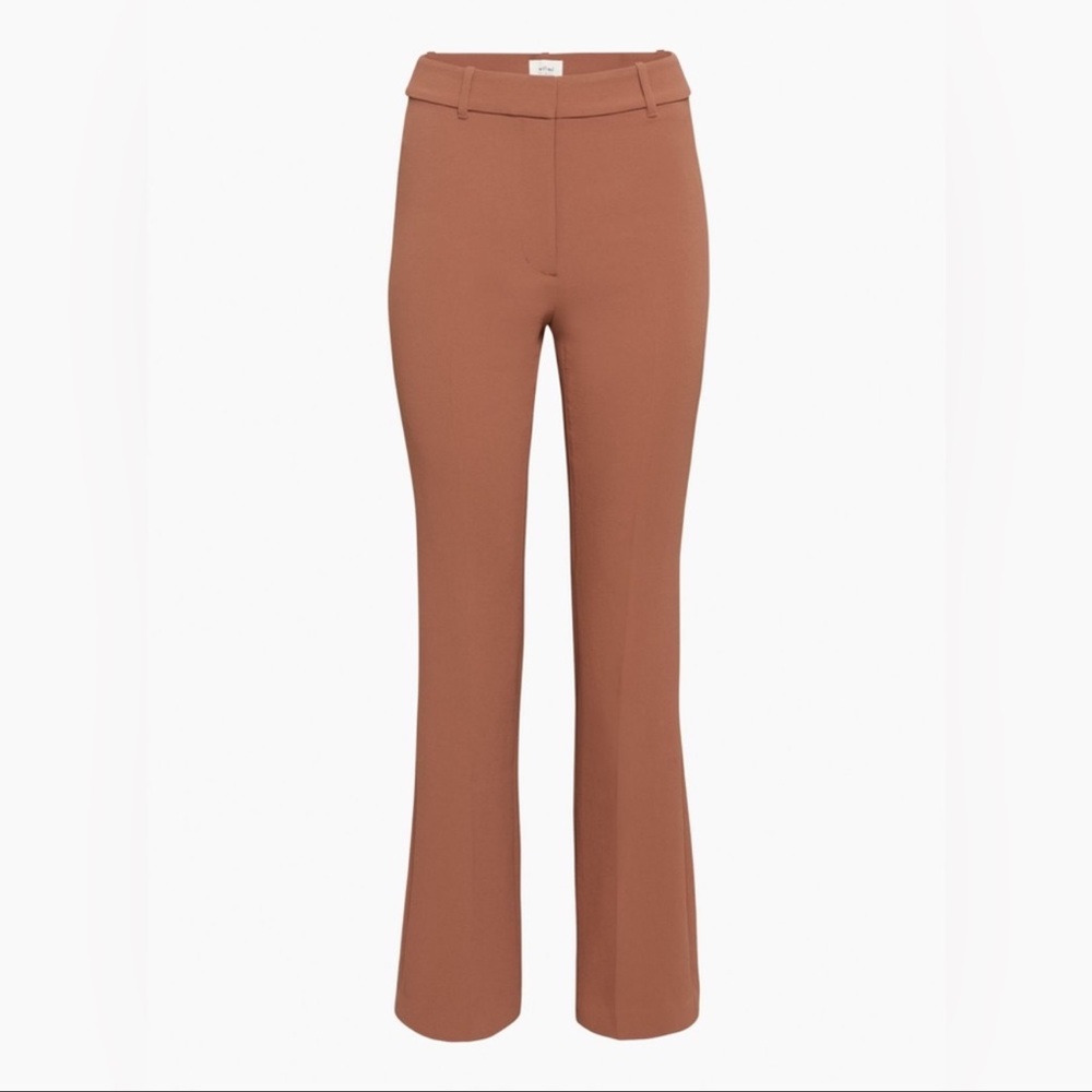 NWT || Aritzia Wilfred Cabaret Pant in Mocha Sorbet